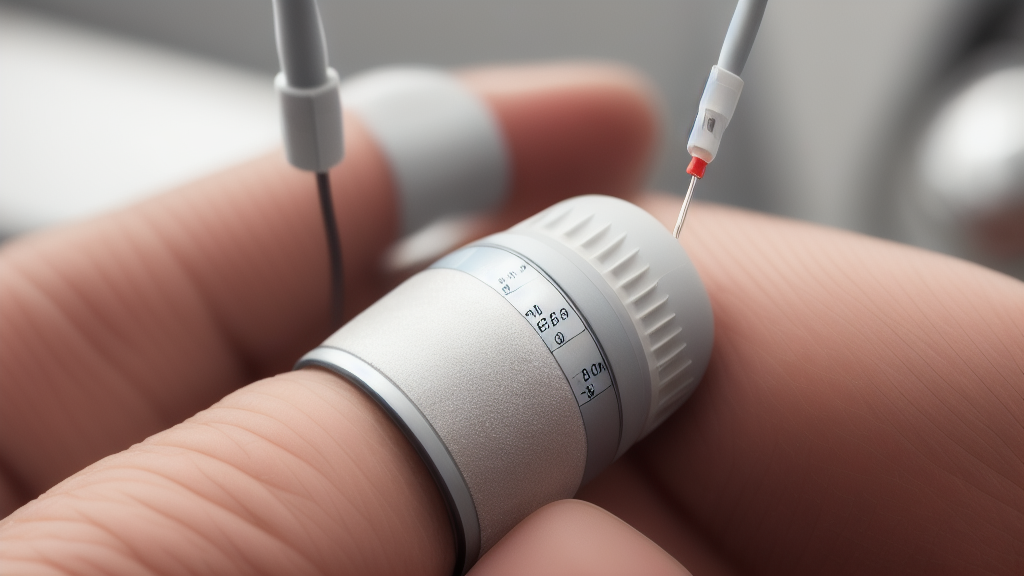 Modern GSR electrodes measuring skin conductance at the fingertips
